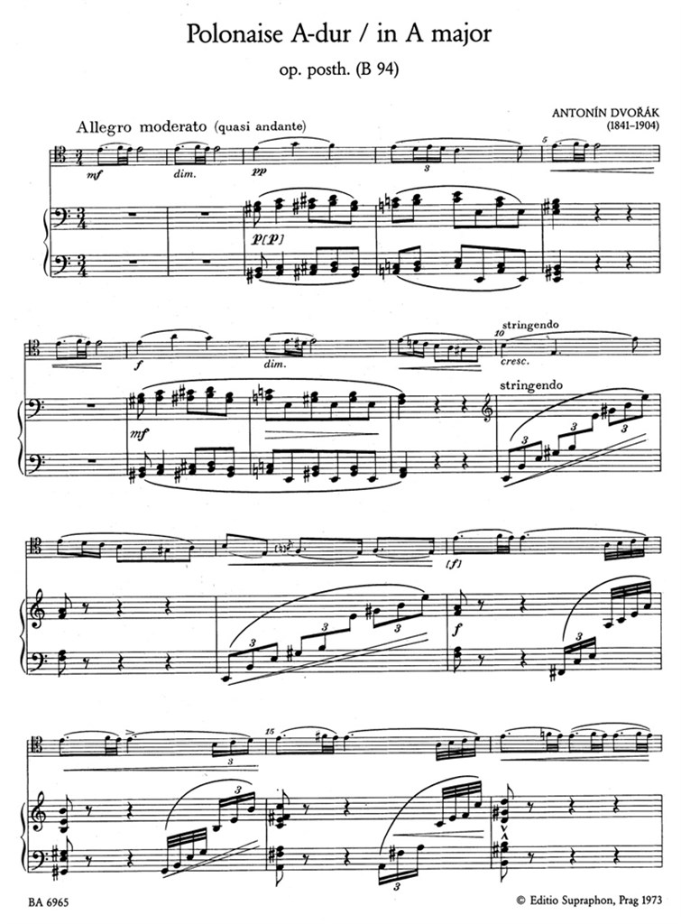 Polonaise A major op. post. B 94